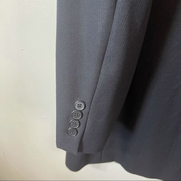 KAA by Krizia x Dillard's Navy Suit Jacket Sz 42R - Picture 10 of 14